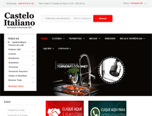 Tablet Screenshot of casteloitaliano.com